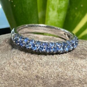 14k Montana Sapphire Ring